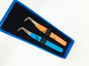 กล่องแหนบใส่การ์ดแบบใหม่อุปกรณ์ต่อขนตาปลอมสแตนเลสกล่องกระดาษเพื่อความยั่งยืน - Product Image 2