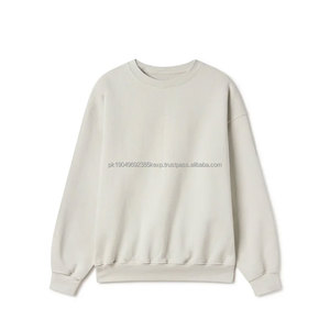 Sweat-shirt à capuche vintage gris uni graphique vieilli nouvelle mode sans manches en relief long hiver vêtements pour hommes Logo personnalisé - Product Image 1