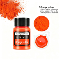 Poudre de Pigment Néon Chromé, Colorant Fluorescent pour Nail Art, Résine Époxy, Bricolage, Fabrication de Savon et Pigments pour Cuir