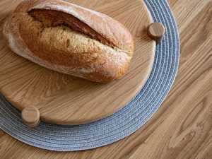 แท่นวางเค้กไม้พร้อมขาถาดไม้ตกแต่งเหมาะสำหรับเสิร์ฟของหวานหรือโชว์ของในบ้านหรืองานกิจกรรม - Product Image 4