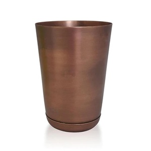 New Customized Stainless Steel Wine Shaker Mixed <b>Drink</b> Gold Finishing Luxury Wine Shaker With Double Jigger - Product Image 3