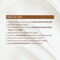 ELAN Professional Line Émulsion Oxydante 3,5% pour Teinture des Sourcils