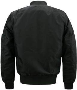 แจ็กเก็ตหนังสำหรับฤดูหนาวคุณภาพพรีเมี่ยมสำหรับทุกเพศสไตล์เบสบอลใหม่พร้อมโลโก้ปักตามสั่งผ้าฝ้ายถัก - Product Image 2