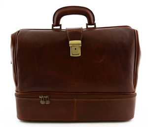 Bolso médico, Bolso multiusos con cierre de bolsillo, bolso médico de cuero, bolso, maleta para hombre, conjunto de Material Premium - Product Image 6