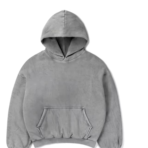 THT WEARS Sudaderas con Capucha Oversize de Alta Calidad 100% Algodón, Estilo Deportivo Urbano, Bordadas con Pedrería, Colores Personalizables, Ecológicas - Product Image 1