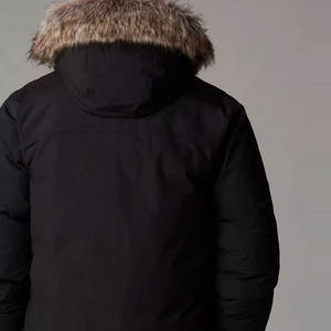 2025 invierno nuevos hombres Color sólido Parkas alta calidad hombres con capucha cálida chaqueta gruesa moda masculina Casual Parka abrigo hombres - Product Image 6