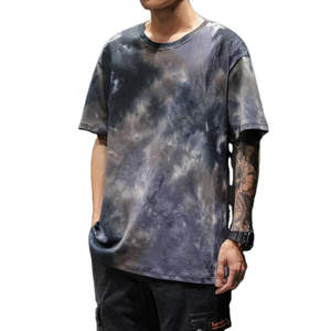 T-shirt décontracté élégant pour homme, tendance, 180-220 grammes, séchage rapide, demi-zip pour polo, motif uni - Product Image 1