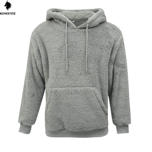 เสื้อฮู้ดแบบสวมหัวของผู้ชายผ้าเทอร์รี่ผ้าฝ้าย100% น้ำหนักเบาลายนูนแบบลำลองสีทึบออกแบบได้ตามต้องการ - Product Image 2