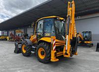 LIVRAISON GRATUITE Chargeuse-pelleteuse sur pneus JCB 4CX homologuée EPA CE avec vérin hydraulique Eaton, moteur principal, pompe, boîte de vitesses et PLC