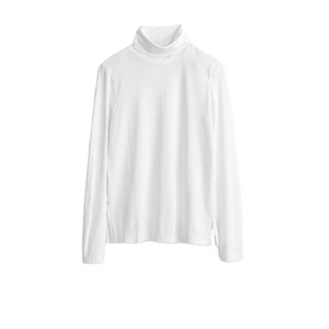 เสื้อเชิ้ตคอตตอนแขนยาวสำหรับผู้หญิงเสื้อเชิ้ตลำลองแขนยาวพิมพ์โลโก้ได้ตามต้องการ - Product Image 1