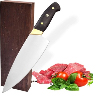 Venta al por mayor personalizado de calidad superior OEM ODM servicio hecho a mano profesional cuchillo con mango de acero al carbono hoja cuchillo de cocina - Product Image 5
