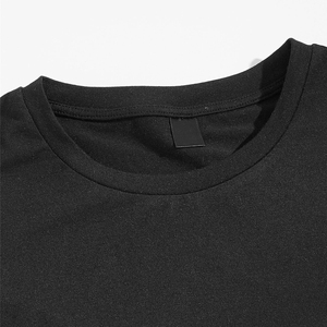 2025 Wholesale High Quality Breathable 100% Cotton Men's Summer Casual Tees Shorts Set Custom Made Elastic Waist Solid Color - Product Image 6
