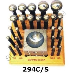 Heavy Duty Special Doming <b>Punches</b> and Block <b>Set</b> Using for Jewelry Accessories Tools - Product Image 1