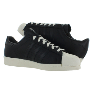 Chaussures Adidas Superstar 82 pour hommes Couleur : Noir foncé/Noir foncé/Blanc craie 100% authentiques - Product Image 2