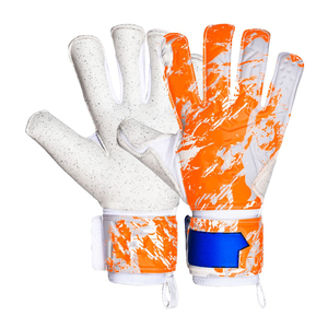 Gants de gardien de but en gros avec paume en latex souple et fermeture sécurisée du poignet - Product Image 1