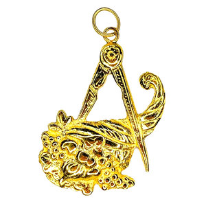 Insignia Masónica Personalizable Bordada en Cuero para Capitán de Guardia, Collar de la Orden de Athelstan 2025 - Product Image 2