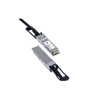 Câble de Brassage DAC 100G QSFP28 4x25G SFP28 de Haute Qualité pour Interconnexion d'Équipements de Cloud Computing et Réseaux d'Entreprise 5G POE