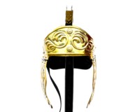 Casque prétorien romain authentique, réplique historique en métal découpé à la main, pour collectionneurs et reconstitutions historiques