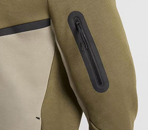 Sudadera con capucha a prueba de viento de moda informal de otoño para hombre con cremallera de cuarto logotipo estampado personalizado nuevo estilo sudadera con cremallera - Product Image 5