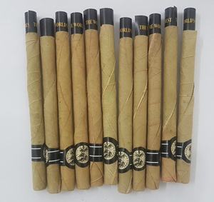 Feuille d'ébène en embouts de verre Offre Spéciale produit meilleur prix Super lent même brûlant qualité feuille d'ébène feuille de palmier tubes et rouleaux droits - Product Image 4