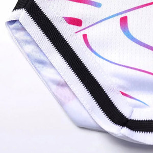 Blank Custom Logo Polyester Gym Mesh Sports Running Sport Fitness Beach Basketball Jogging Man Loose Shorts - Product Image 3