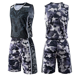 Custom Unique Design High Quality Basketball Uniform Men Quick Dry Wholesale Team Wear Uniform - Product Image 4