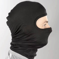 Balaclava en coton mélangé de haute qualité, teinte unie, pour karting, avec un style d'image attrayant, taille personnalisable pour un usage quotidien