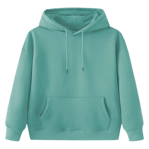 Sweatshirts à capuche surdimensionnés unisexe de qualité supérieure personnalisés pour hommes avec broderie 3D Poids lourd Taille XL Technique lavée - Product Image 3