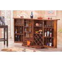 Tabourets de bar modernes en bois massif et laiton, de qualité commerciale, écologiques, durables, avec protection à vie