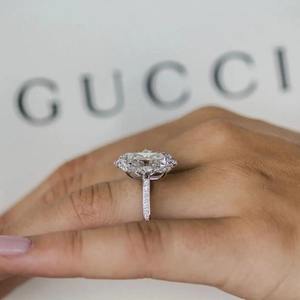 Anillo de Diamantes de Plata de Ley 925 de Lujo de la Mejor Calidad, Joyería Fina Minimalista para Uso Diario, Disponible a Precio de Fábrica - Product Image 3