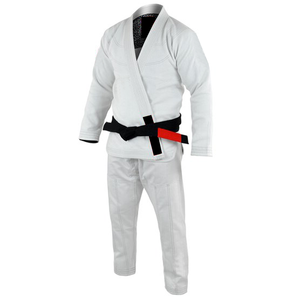 Profesional en blanco Jiu Jitsu Kimono Karate traje ligero de alta calidad uniforme de entrenamiento BJJ Gi conjuntos 100% algodón - Product Image 3