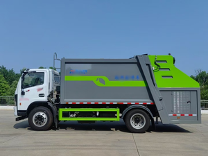 Camión Triturador de Materiales de Jardinería de 14 Metros Cúbicos de Buena Calidad, Vehículo Hidráulico Diésel para el Procesamiento de Residuos, Emisión Euro 4 - Product Image 4