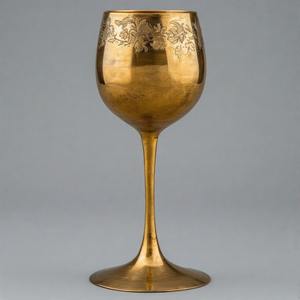 BlessedSip cáliz sagrado Durable personalizable latón antiguo comunión copa de vino hecha a mano Vintage Copa Iglesia espiritual - Product Image 1