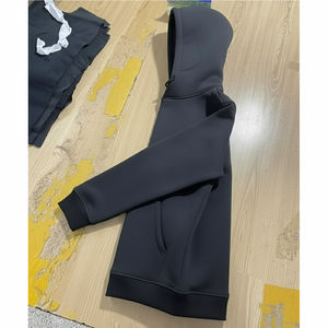 Sudaderas con Capucha de Baloncesto Unisex Casuales de Moda Urbana, 100% Algodón, Manga Regular, con Capucha, Bordadas, Lisas y Teñidas - Product Image 4