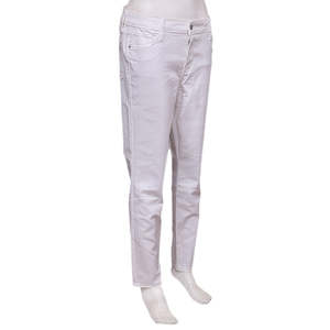 กางเกงผ้าฝ้ายผู้หญิง - สีขาว - Product Image 1