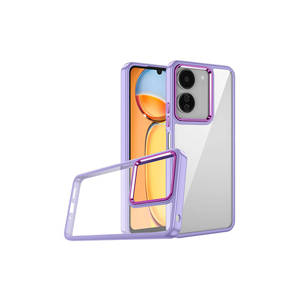 Étui de protection en silicone à motifs floraux ASMA pour Xiaomi Poco C65, étui de téléphone portable haut de gamme en noir - Product Image 2