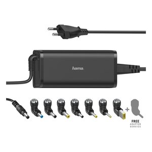 Hama <b>Universal</b> Laptop Power Supply 90W Multi <b>Plug</b> Adapter With Free Service - Product Image 1