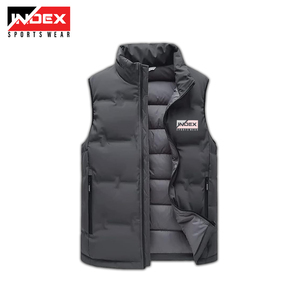 Chaleco Acolchado Ligero Personalizado, Impermeable, de Lona, Cálido, Plegable, Sin Mangas, Talla Grande, Unisex, para Invierno - Product Image 4