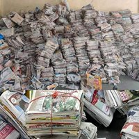 Déchets de journaux en surplus / Déchets de papier usagé / Déchets de journaux usagés à l'exportation vers la Corée, la Chine, l'Allemagne, les Pays-Bas, les États-Unis, Dubaï