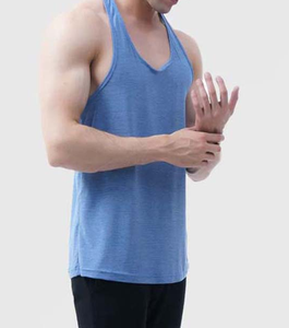Débardeurs de sport en coton avec broderie personnalisée, séchage rapide, respirant, sans couture, pour hommes et femmes, streetwear - Product Image 3