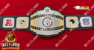 Ceinture de champion des Steelers de Pittsburgh, taille adulte, en zinc 2 mm 4 mm - Product Image 2