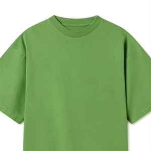 เสื้อยืดสตรีทแวร์ลายกราฟิกสั่งทำพิเศษทรงโอเวอร์ไซส์สำหรับผู้ชาย ขายส่ง เสื้อยืดผู้ชายผ้าฟอก น้ำหนักมาก 300 กรัม ผ้าฝ้าย 100% - Product Image 5