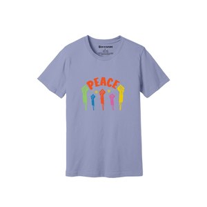 T-shirt en tissu 100% coton imprimé sur le thème de la gentillesse, grammage lourd (160-180 GSM), 12 couleurs disponibles, personnalisez votre propre design et placement - Product Image 6