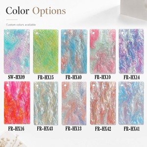 New Arrival Custom Pearl Swirl Marble Acrylic Sheet Decorative <b>Glitter</b> Acrylic Board for Earring Craft Sign DIY Storage Box - Product Image 2