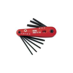 Ensemble de 8 clés TORX anti-effraction Usag pour un fixation sécurisée - Product Image 1