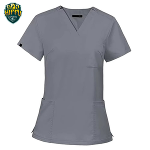 Uniformes de Enfermería Personalizados de Alta Calidad al por Mayor, Uniformes Médicos de Lona para Hospital, Trajes Médicos con Tallas Personalizadas, 100% Algodón para Verano - Product Image 2