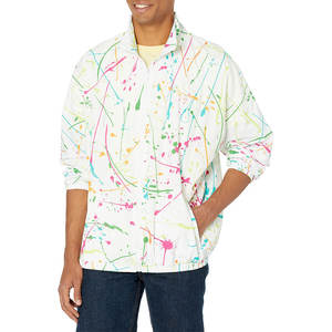 Nouvelle veste coupe-vent pour homme, style tendance, en toile imperméable et respirante, pour le cyclisme et la course à pied, service OEM - Product Image 1