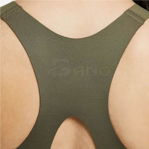 Soutien-gorge de sport léger et respirant pour femme en Spandex/Polyester, séchage rapide, élégant, grandes tailles, pour gym, yoga, vêtements de sport, avec logo personnalisé - Product Image 2