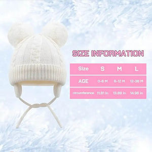 Customise Made Girls And <b>Boys</b> Beanies <b>Caps</b> Fashion Winter Warm Beanies Solid Color Outdoor Warm Customise Beanie jacquard - Product Image 5