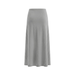 Jupe longue en laine décontractée pour femmes avec volants et broderies - Product Image 2